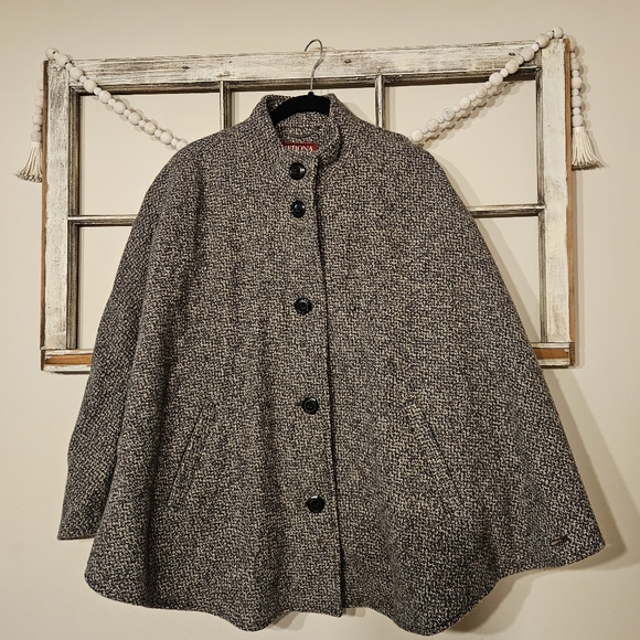 Merona Poncho Cape Coat Jacket Women's L/XL - Picture 1 of 11